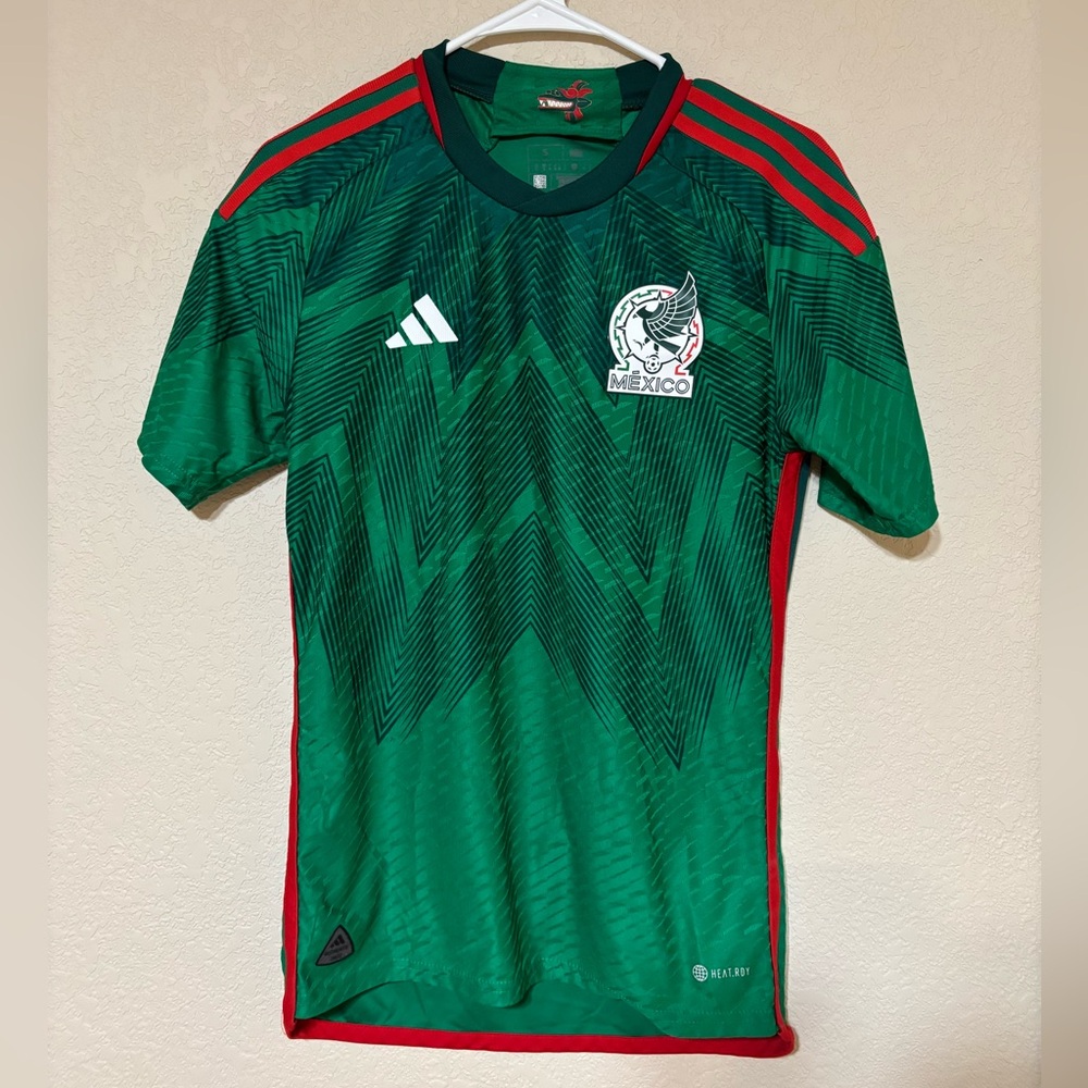 Adidas Green Mexico National Soccer Team Jersey Men's Small 2022